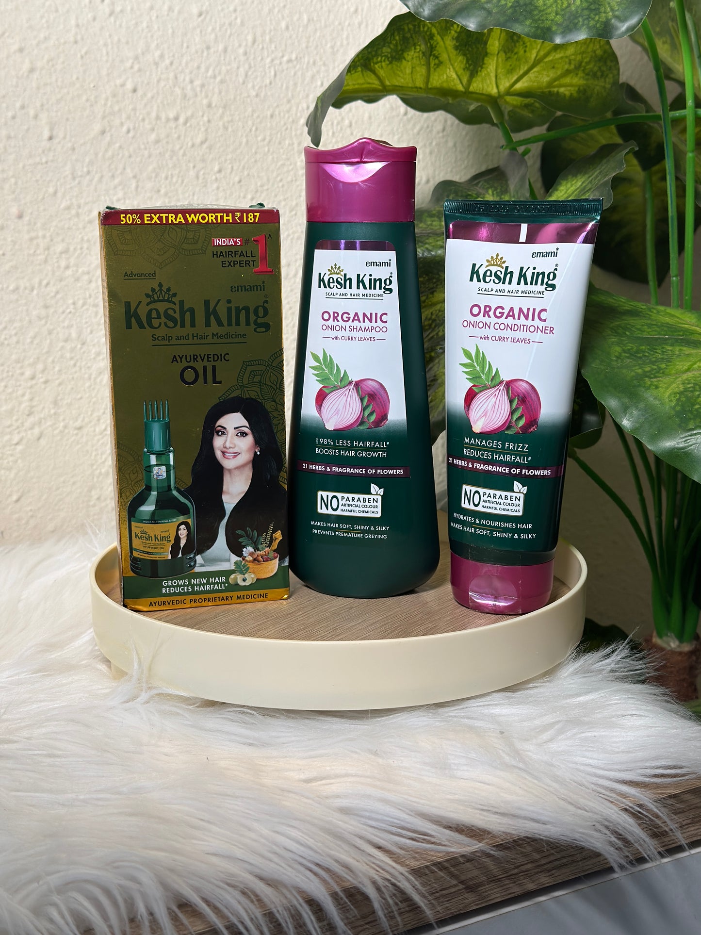 Gamme Kesh King Onion & Ayurvédique Kesh King oil