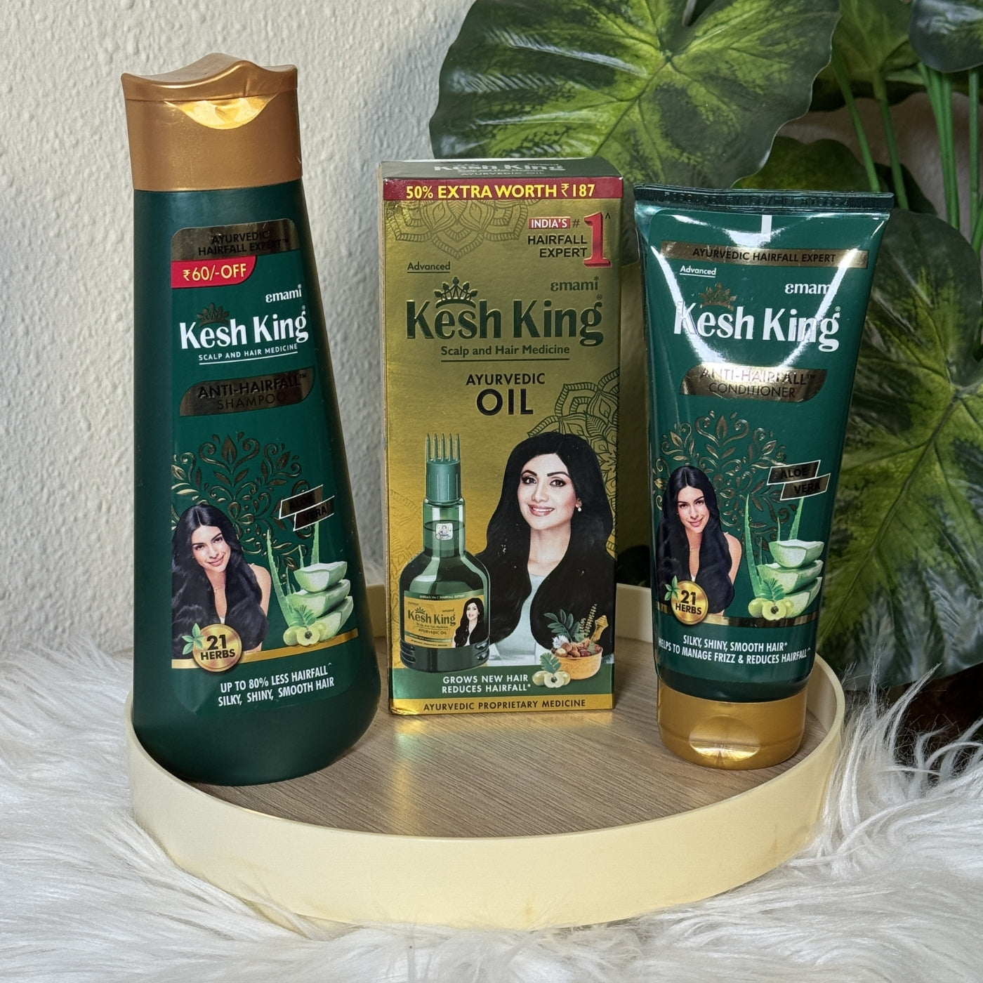 Gamme Kesh King Anti-Chute Ayurvédique – Force, Vitalité & Croissance
