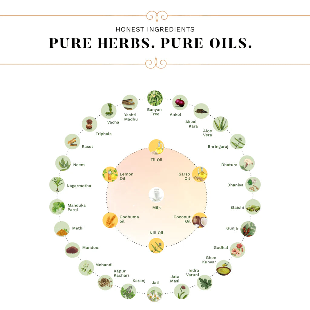 SESA Ayurvedic Strong Roots Hair Strengthening Shampoo & Conditionner - 200ml