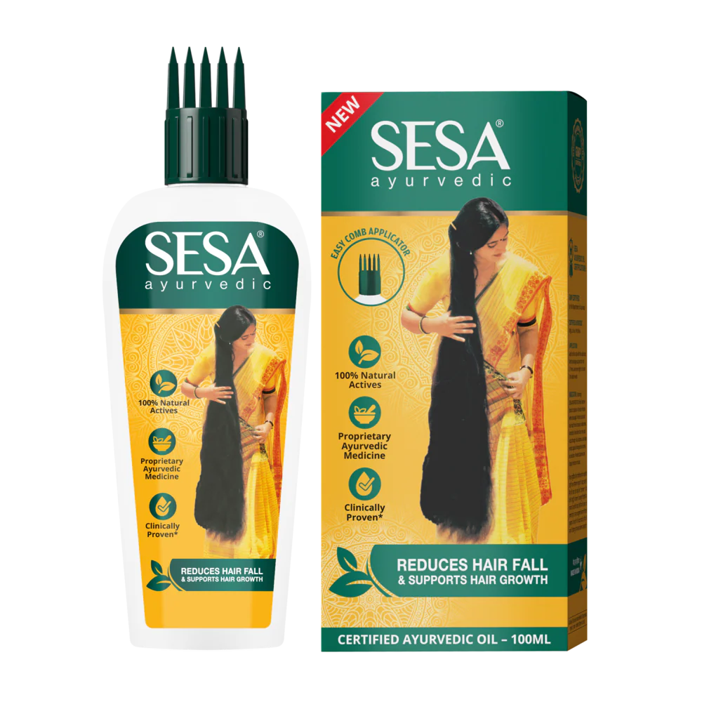 SESA Ayurvedic Anti-Hair Fall Oil - 100ml