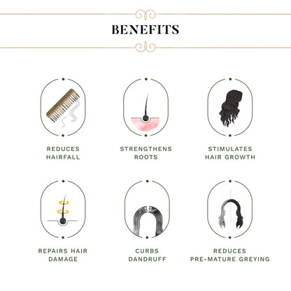 Ayurvedic Strong Roots Hair Oil - 100ml