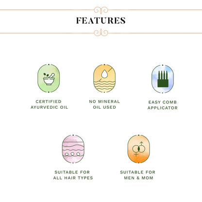 Ayurvedic Strong Roots Hair Oil - 100ml