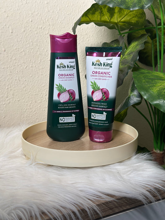 Kesh King Ayurvedic Organic Onion Shampoo & Conditioner