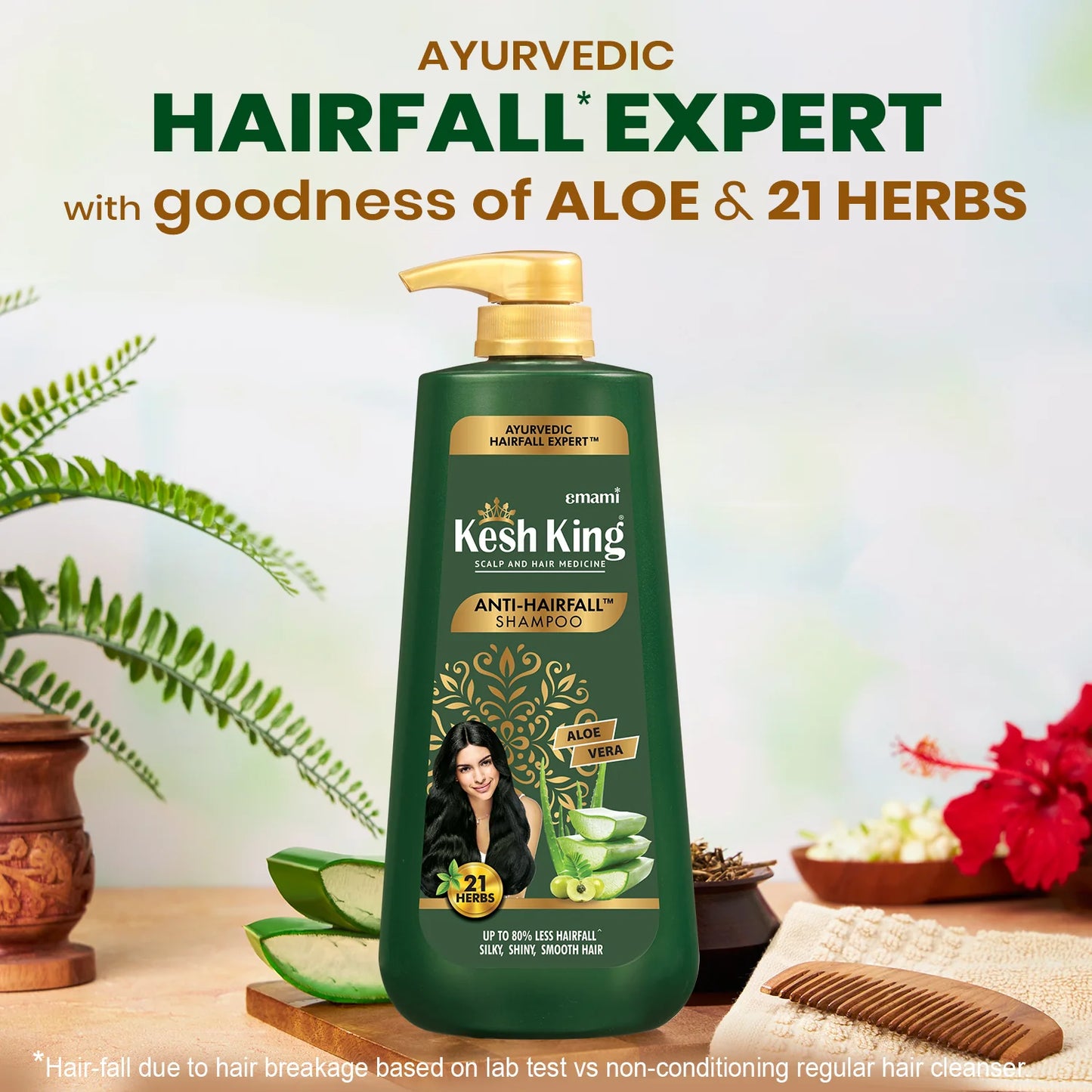 Kesh King Ayurvedic Anti Hair Fall Shampoo - 340ml