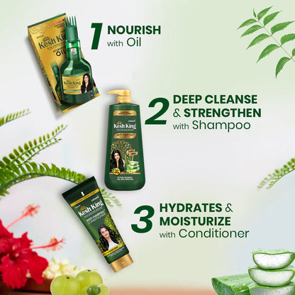 Kesh King Ayurvedic Anti Hair Fall Shampoo - 340ml