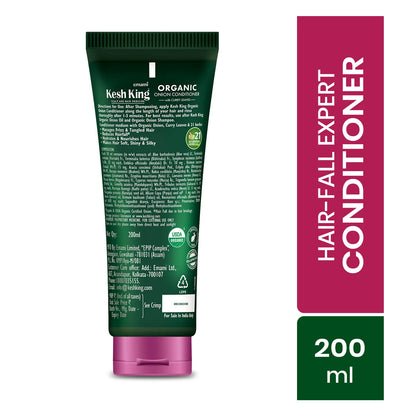 Kesh King Organic Onion Conditioner with Curry Leaves for hydrated and nourished hair - 200ml