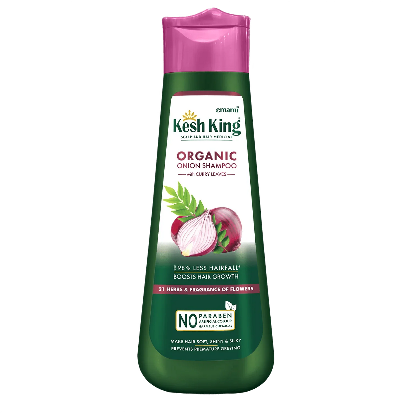 Kesh King Organic Onion Shampoo With Curry Leaves - 300ml
