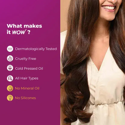 WOW Onion Anti-Hairfall Oil With Collagen - 200ml