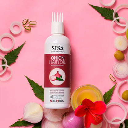 SESA Onion Hair Growth Oil with Bhringraj - 200ml