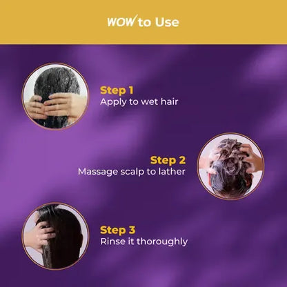 WOW Rosemary With Biotin Shampoo for Hair Growth - 250ml