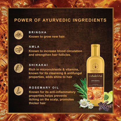 indulekha Bringha Ayurvedic Shampoo - 200ml